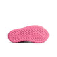 Denim Exchange women's hot pink Adidas boots side view