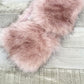 Pink Flower Girl Faux Fur Wrap (Kid Pin03)
