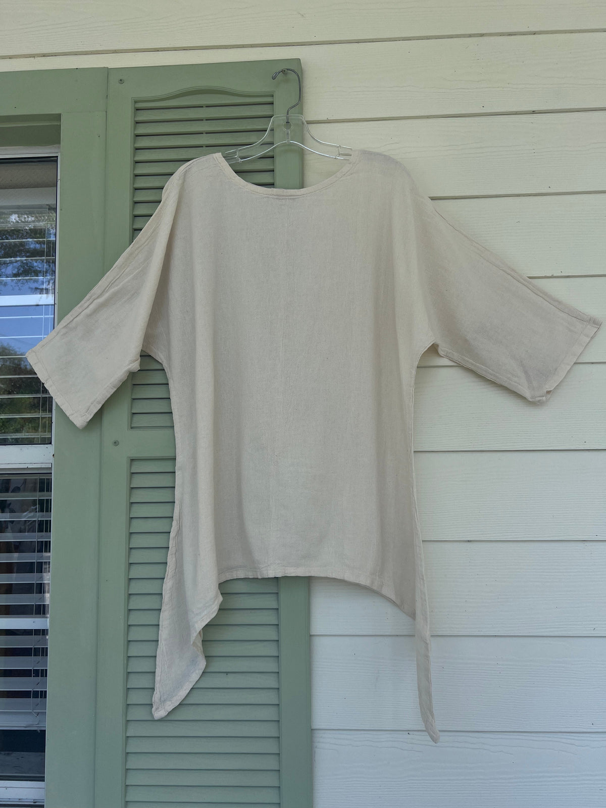Women's Cottonways cotton gauze Angela top in a lightweight, relaxed design