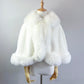 Ivory White Fur Cape (Jennifer Wht01)