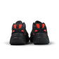 Men’s Adidas ZX 22 Boost footwear in black with Solar Red accents from Denim Exchange