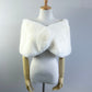 Ivory / White Fur Wrap (Serena Ivy05)