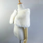 Ivory / White Fur Wrap (Serena Ivy05)