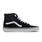 Men's Vans Sk8-Hi Classic black and white high-top sneakers by Denim Exchange