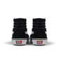 Men's black and white Vans Sk8-Hi Tapered sneakers with high-top design and classic side stripe