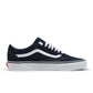 Vans Mens Old Skool sneakers in Parisian Night Monogram with black and white design, casual men's footwear.