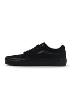 Men’s Old Skool black sneakers by Denim Exchange with signature side stripe