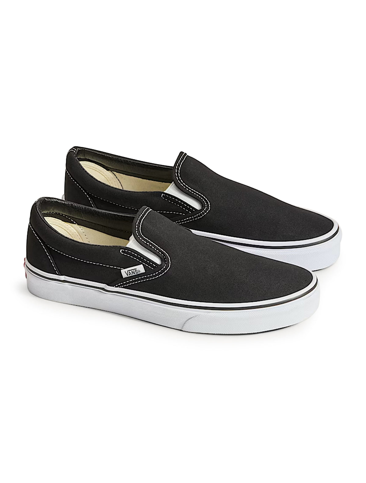 Men's black Vans Classic Slip-On footwear from Denim Exchange