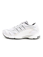 Men's Adidas Temper Run 2.0 sneakers in Cloud White, side viewynthetic sneaker design