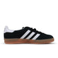Black Adidas Gazelle Indoor men's sneakers by Denim Exchange