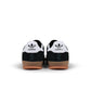 Men's Adidas Gazelle Indoor sneakers in black, side view