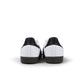 Men's Adidas Samba OG sneakers in white with black accents, side view