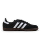 Black and white Adidas Mens Samba OG men's sneakers, side view