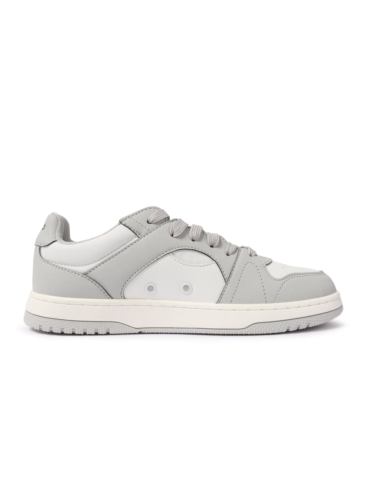 Gray Hugo Hadrian Tenns shoes for men from Denim Exchange, featuring a sleek design and athletic style.