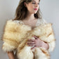 Champagne Fur Shawl (Lilian Cha02)