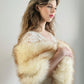 Champagne Fur Shawl (Lilian Cha02)