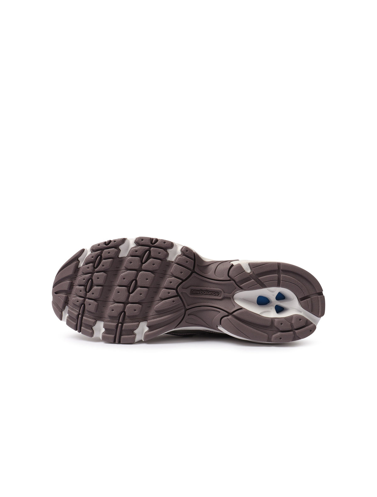 New Balance Women's 740 purple and white athletic footwear, showcasing the stylish sneaker design and color details.