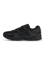 Nike Men's Zoom Vomero 5 Triple Black sneakers by Denim Exchange, side view