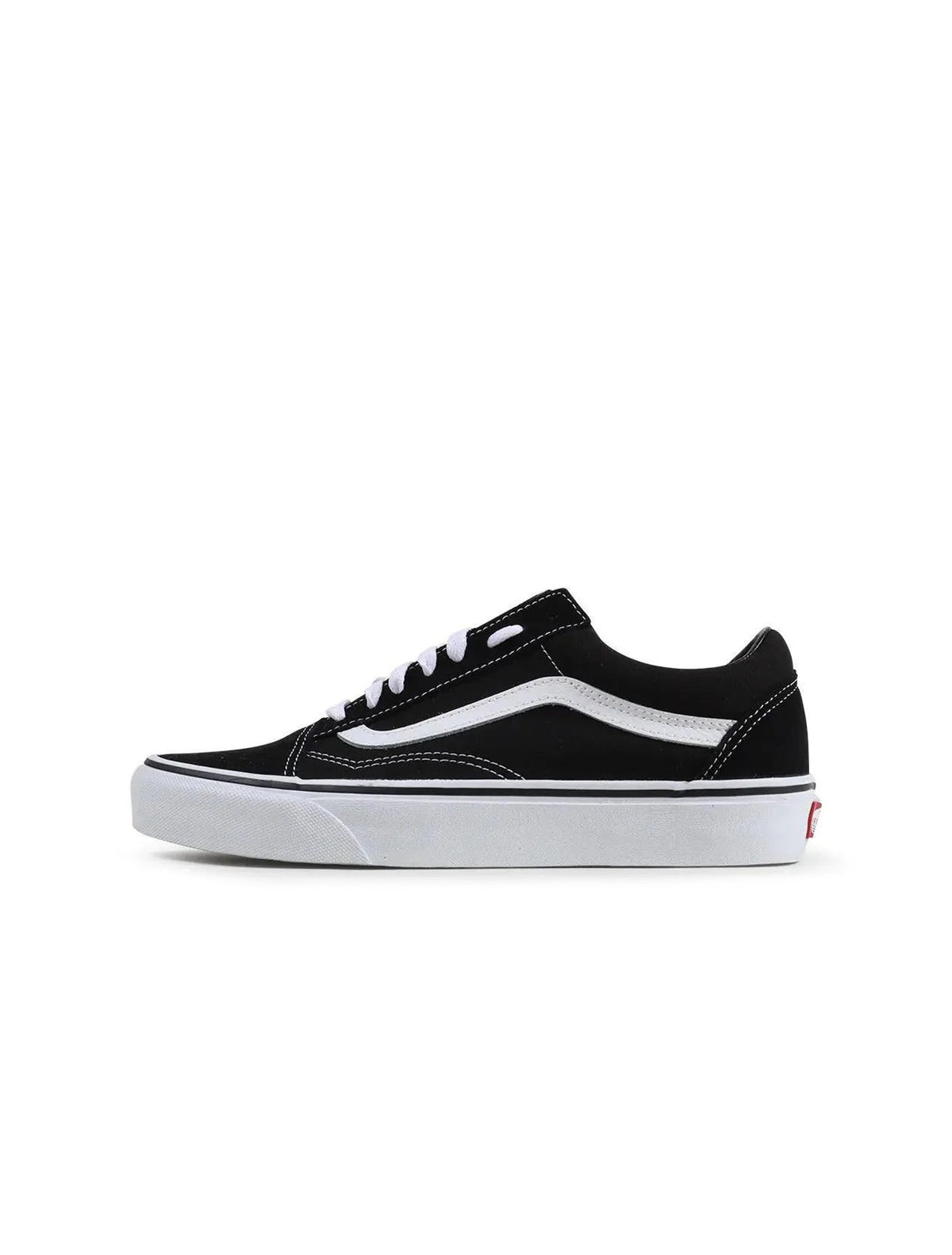 Men's black and white Vans Old Skool sneakers by Denim Exchange