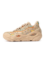 Puma LaFrance RNR “Flare” men’s footwear in light sand with orange accents, by Denim Exchange