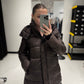 Hooded Bio-Down Jacket