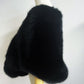 Black Faux Fur Shawl (Butterfly Blk07)