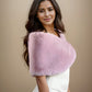 Pink Fur Wrap (Serena Pin05)