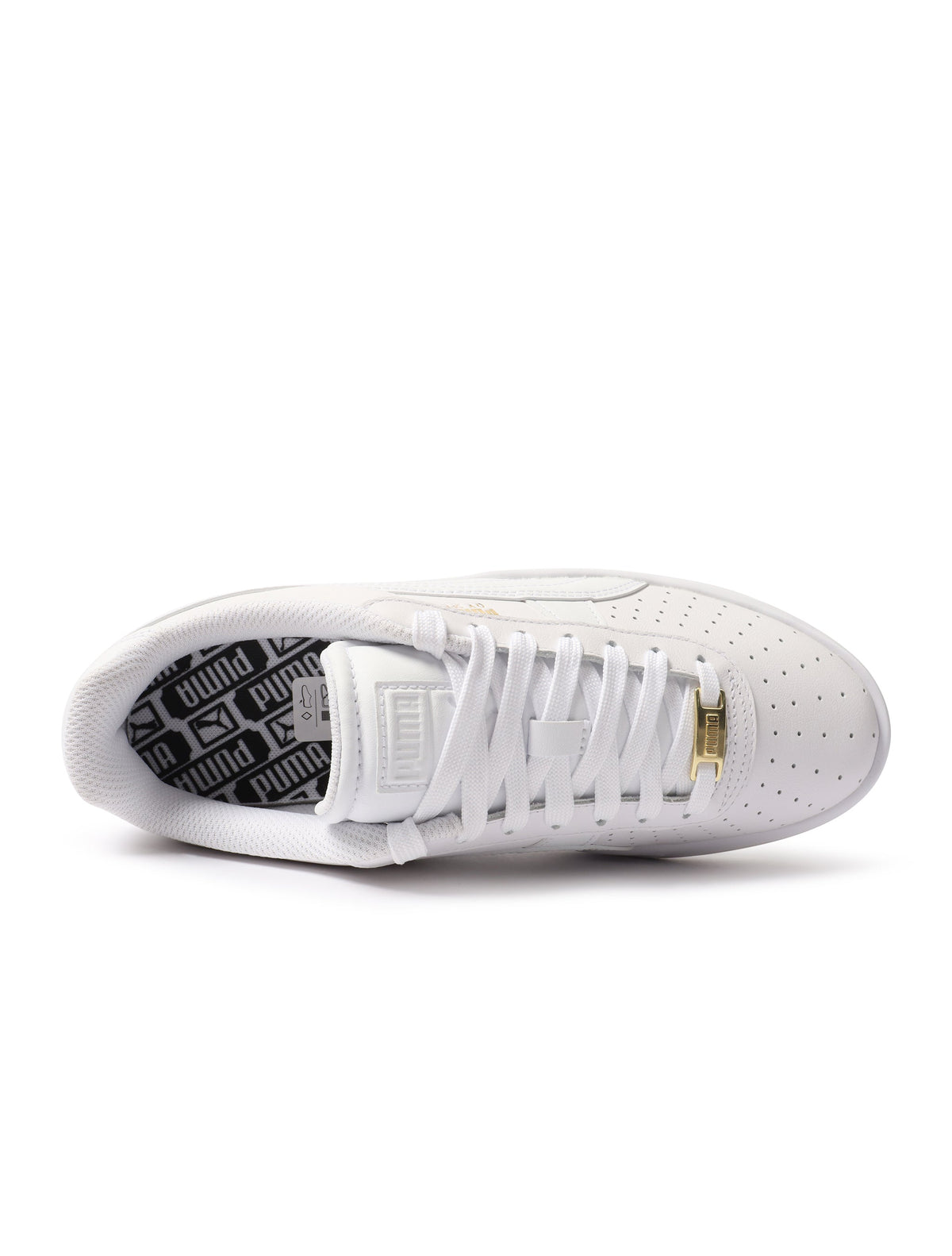 Puma Suede GV Special men's sneaker in white and gold by Denim Exchange
