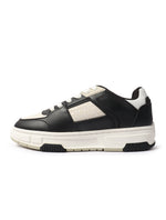 Denim Exchange Hugo Yarrow men's sneakers in charcoal gray, side view