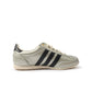 Adidas women's Japan shoes in grey, denim exchange brand, stylish footwear with a sleek design and comfortable fit.