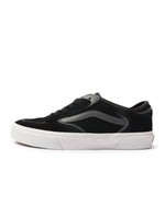Men's Vans Rowley Classic black and grey footwear by Denim Exchange
