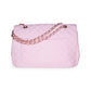 BEACH HAUS Medium Shoreline Flap in blush pink, featuring a compact flap design