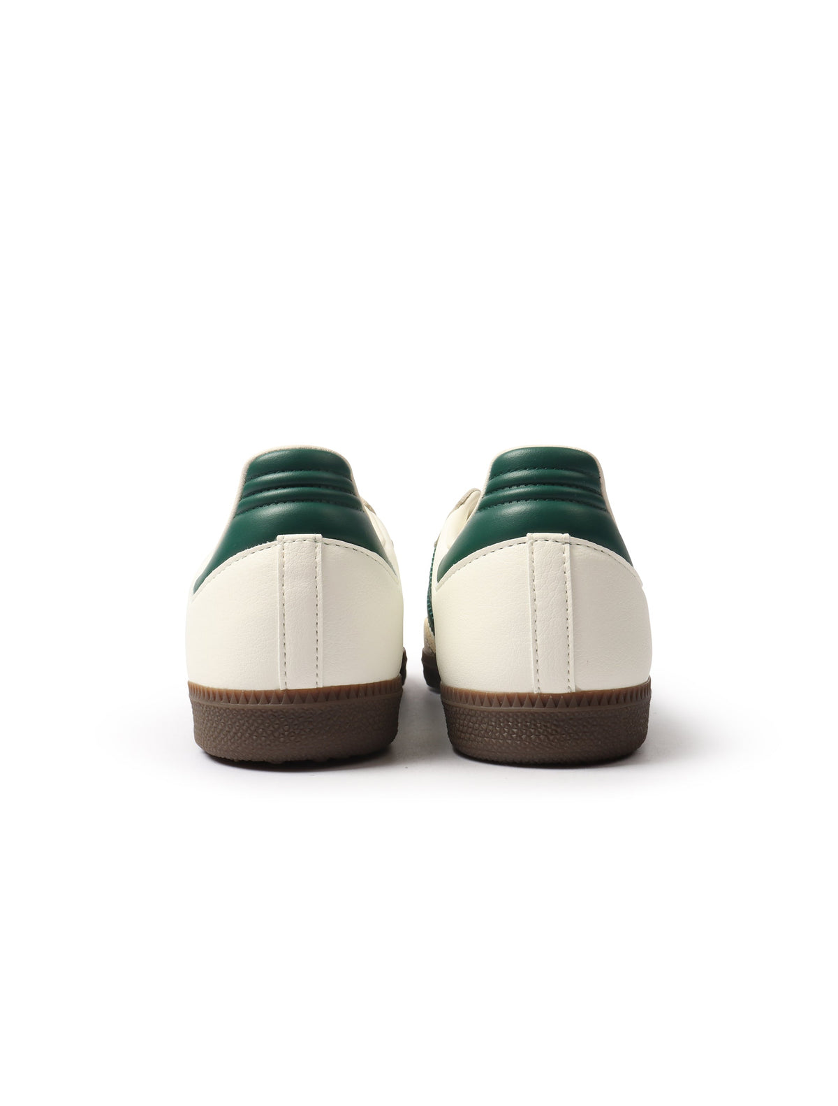 Adidas Women's Samba OG white and green sandals, stylish women's footwear with sporty design and comfortable fit.