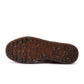 Adidas men's Gazelle Indoor sneakers in cargo brown suede with white stripes and gum rubber sole