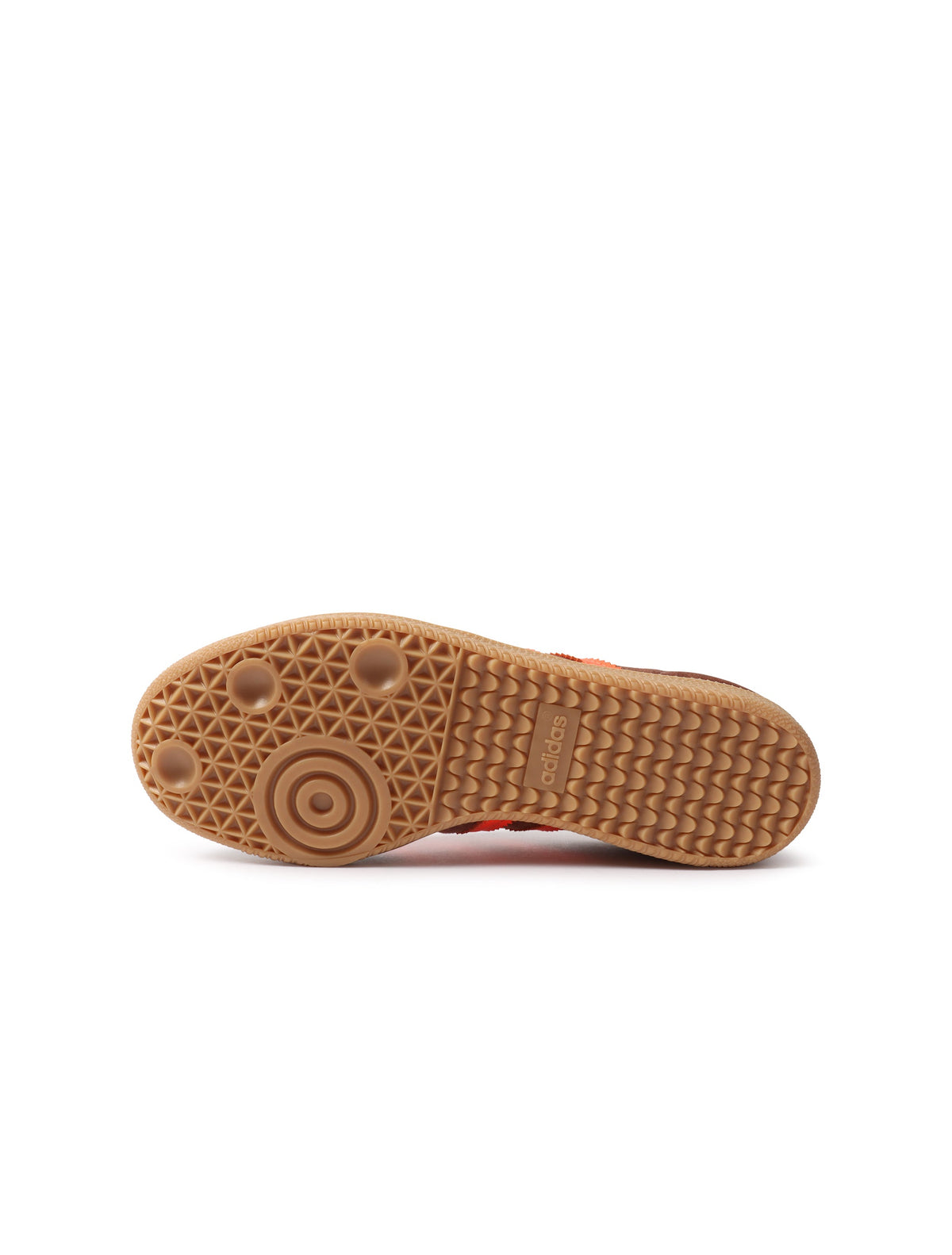 Brown Adidas Women's Samba OG sneakers, low-top footwear with classic sporty styling