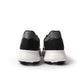 Black and white Adidas men's Duramo SL2 wide running shoes, showcasing mesh uppers and cushioned soles.
