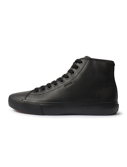 Black Hugo Boss Aiden Hito men's shoes with sleek design, featuring smooth leather and stylish laces.