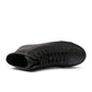 Black Hugo Boss Aiden Hito men's shoes with sleek leather design, featuring a modern silhouette and stylish detailing.