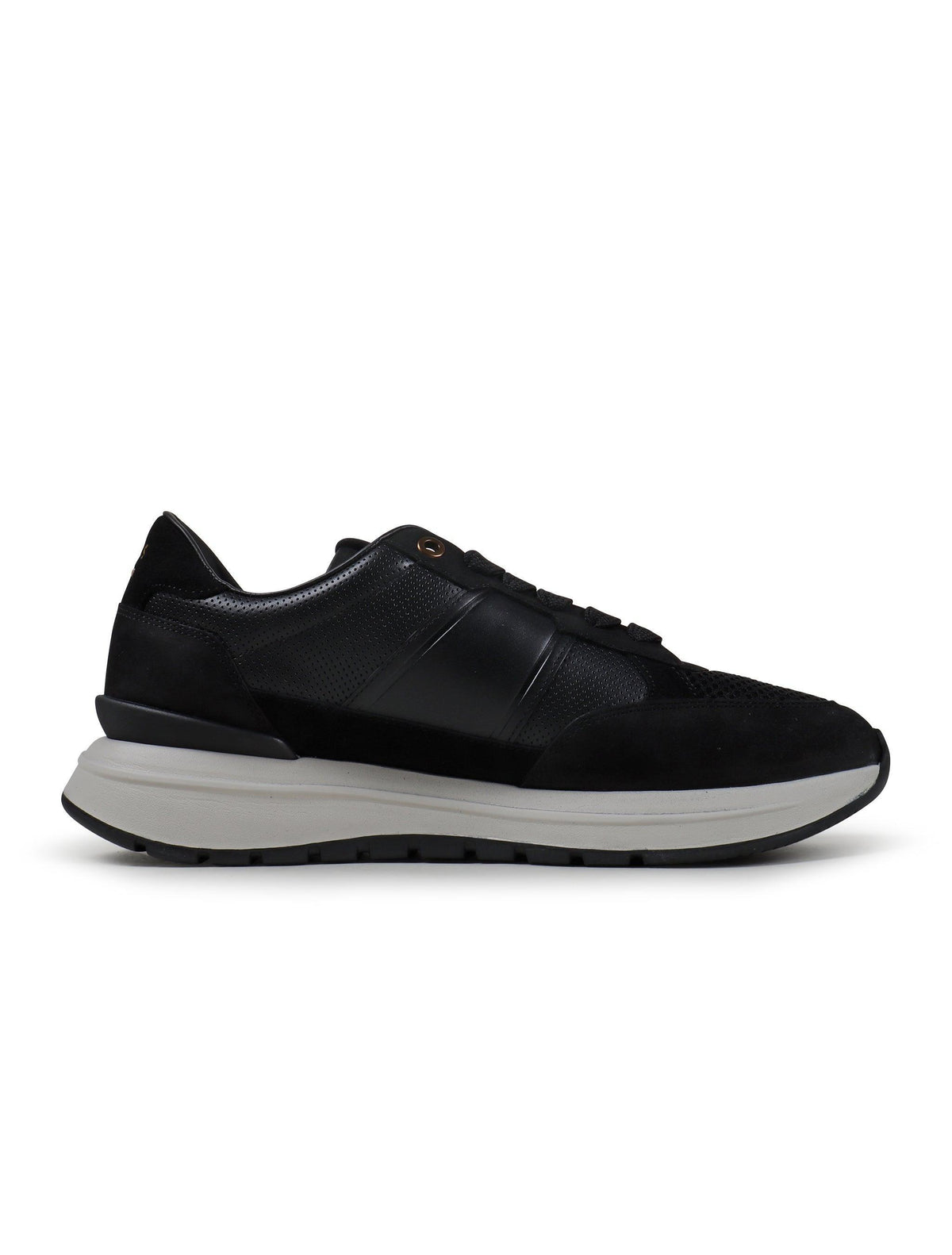 Black Hugo Boss Jace Runn men's footwear with sleek design, casual sneakers, perfect for athletic and everyday wear.