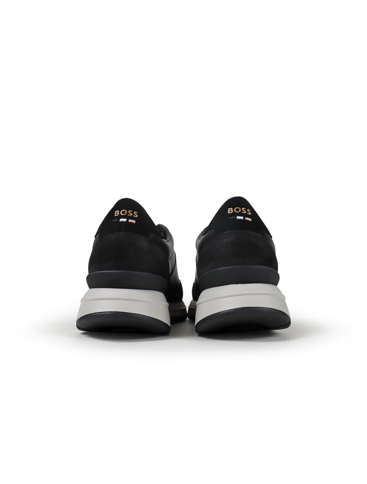 Black Hugo Boss Jace Runn shoes for men, stylish athletic footwear with sleek design, perfect for casual and active wear.