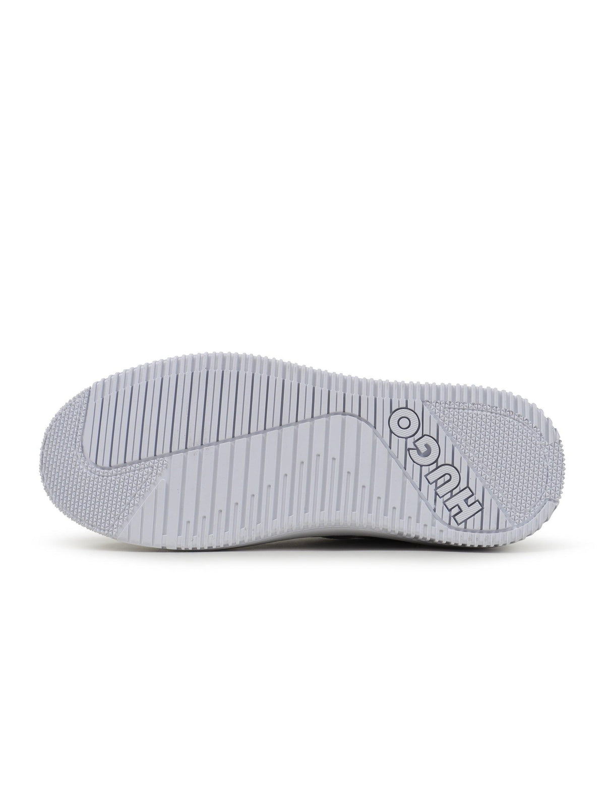 White Hugo Boss Kilian Tenn men's shoes, stylish footwear with sleek design, shown on a plain background.