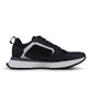 Men's navy Hugo Boss Jonah Runn Shoes with white soles, casual footwear style, displayed on a plain background.