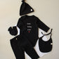 Best Baby Ever Black 5 Piece Newborn Set