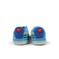 Blue and green Puma Women's Basket Grumpy Grouchy sneakers, stylish footwear with vibrant color accents, on a white background.