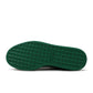 Green Puma Suede Love Marathon sneaker for men, stylish footwear with suede material and athletic design.