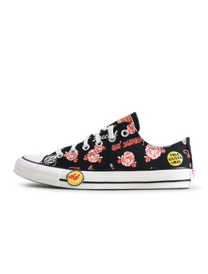 Black Converse men's Chuck Taylor All Star Topo Chico sneakers with signature high-top design