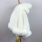 Ivory White Fur Cape (Juliet Wht01)