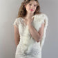 Fox Faux Fur Scarf / Fur Scarf / Bridesmaid Gifts / Ivory Fur Scarf
