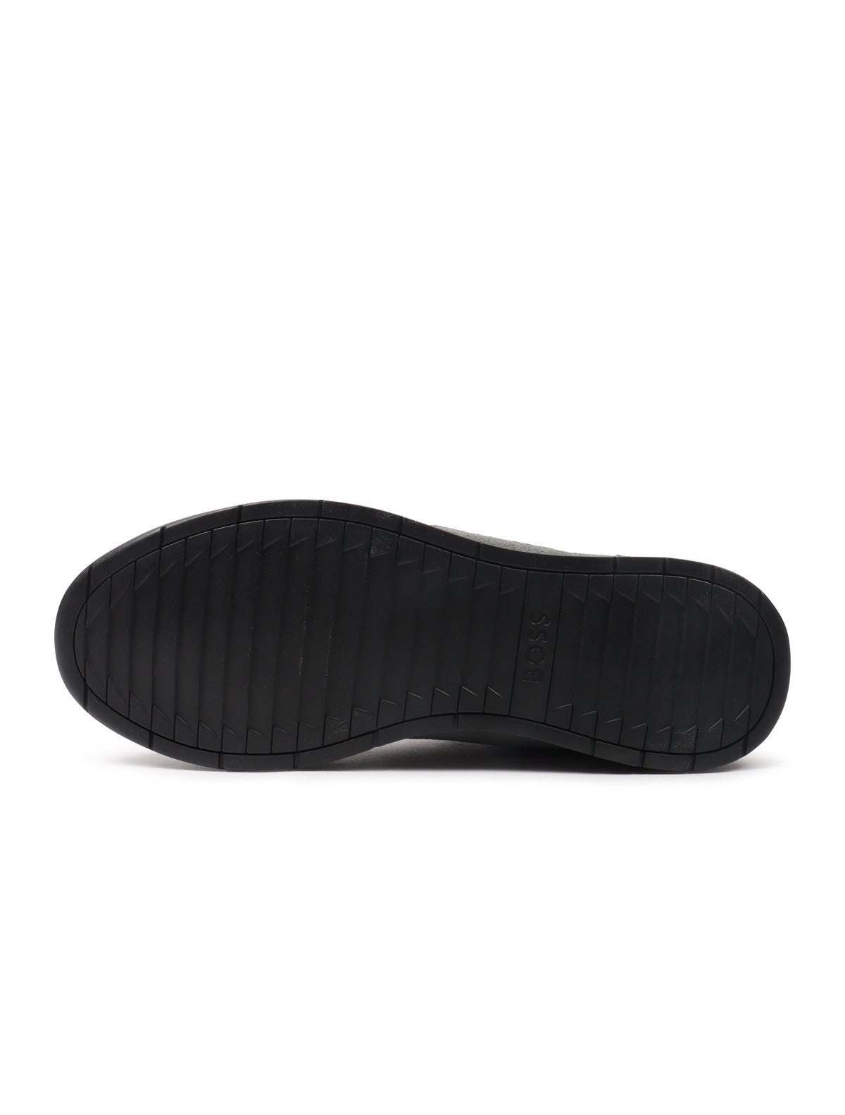 Hugo Boss Nitan Low charcoal men's footwear by Denim Exchange, showcasing the low-profile shoe design