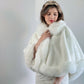 Ivory White Fur Cape (Jennifer Wht01)